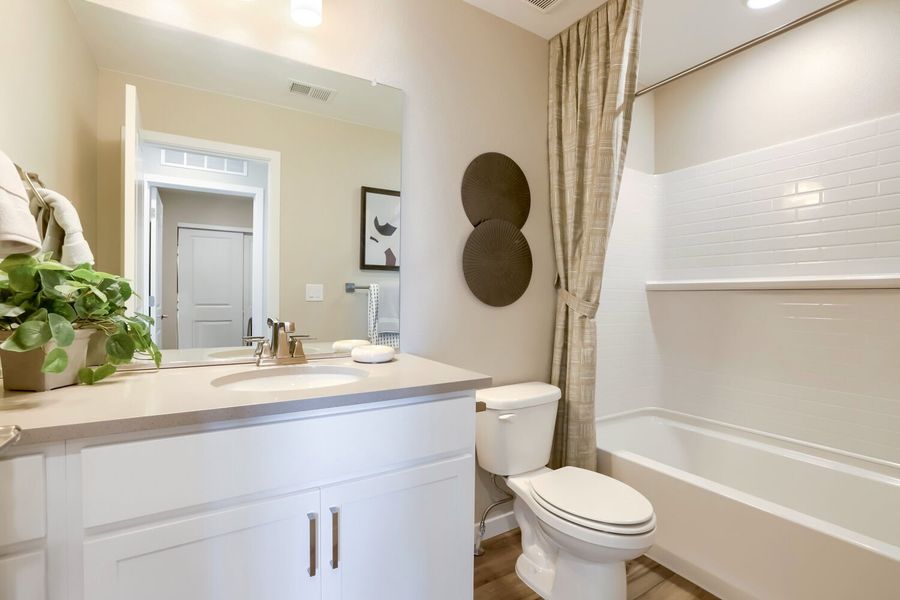 Furnished interior view inside a new home in Barefoot, Firestone (Image 10). Furnished interior view inside a new home in Barefoot, Firestone (Image 10).