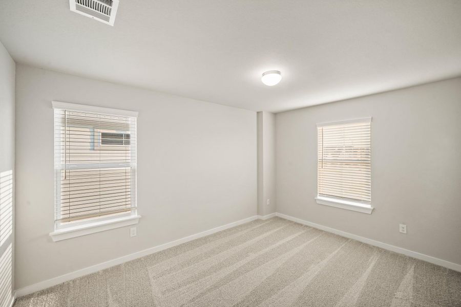 Spacious, unfurnished interior of a new home in Sunterra North, Katy (Image 23). Spacious, unfurnished interior of a new home in Sunterra North, Katy (Image 23).