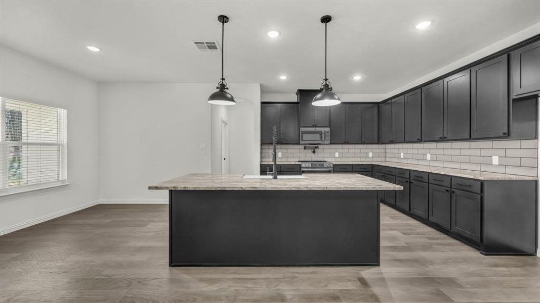 Furnished interior view inside a new home in , Poolville (Image 12).
