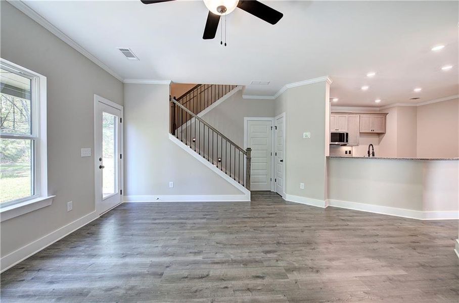 Spacious, unfurnished interior of a new home in , Cartersville (Image 16).