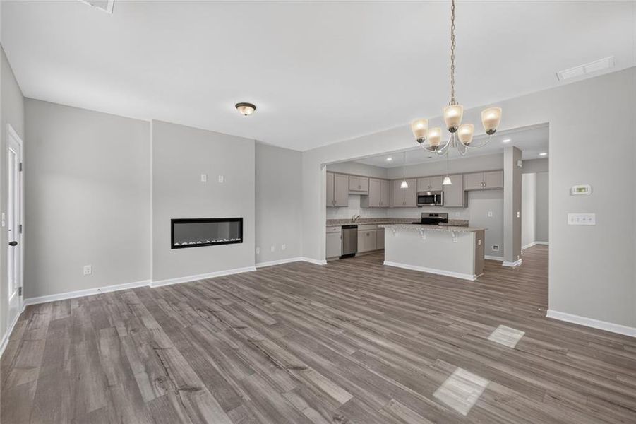 Spacious, unfurnished interior of a new home in Fairington, Cartersville (Image 24).