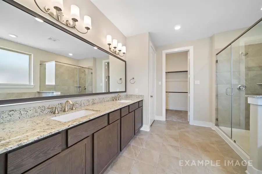 Furnished interior view inside a new home in Lago Mar, Texas City (Image 12).