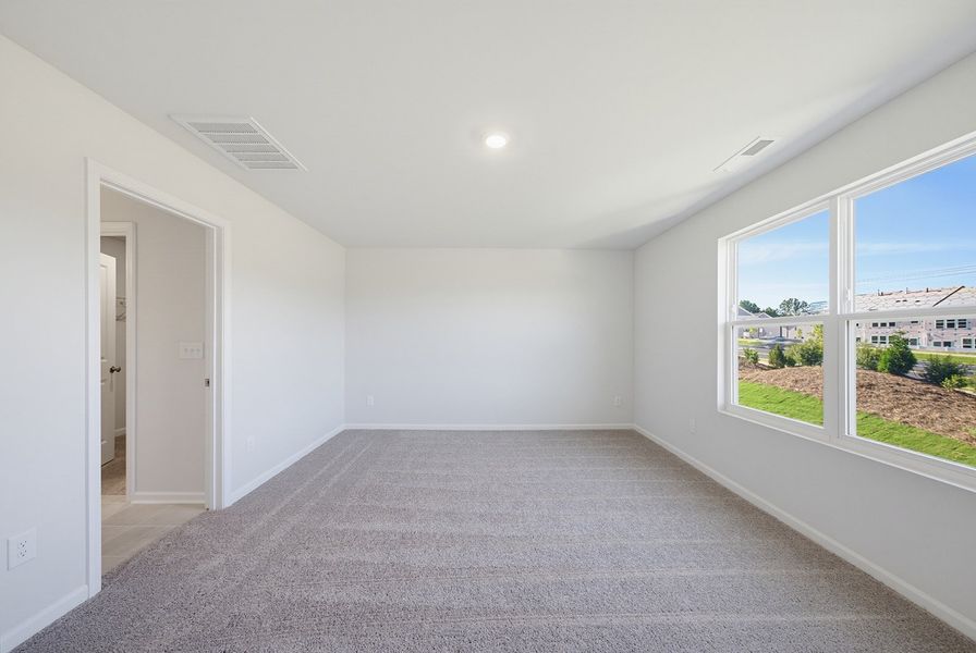 Spacious, unfurnished interior of a new home in Sweetbrier, Durham (Image 21).
