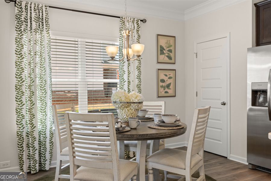Furnished interior view inside a new home in Trellis Park, Hampton (Image 11).