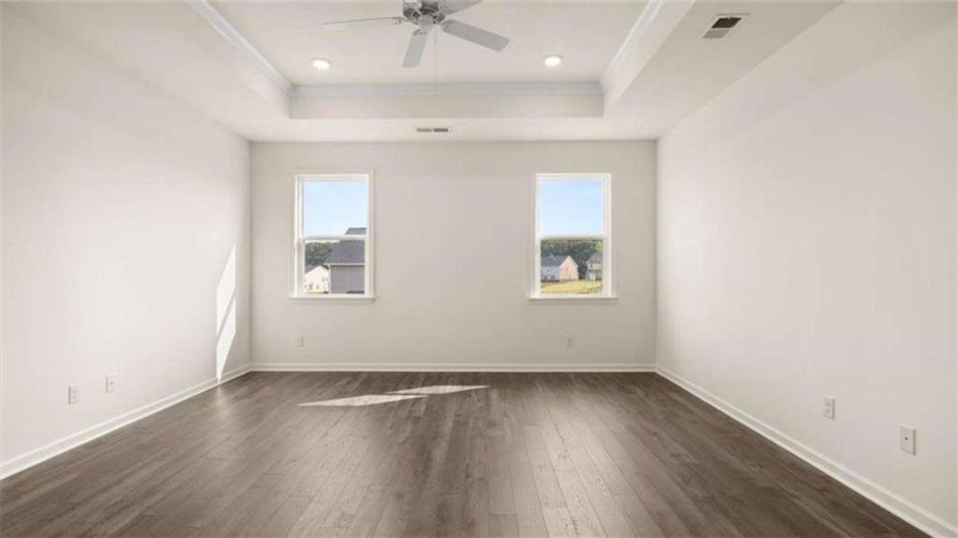 Spacious, unfurnished interior of a new home in The Gates at Pates Creek, Hampton (Image 33).