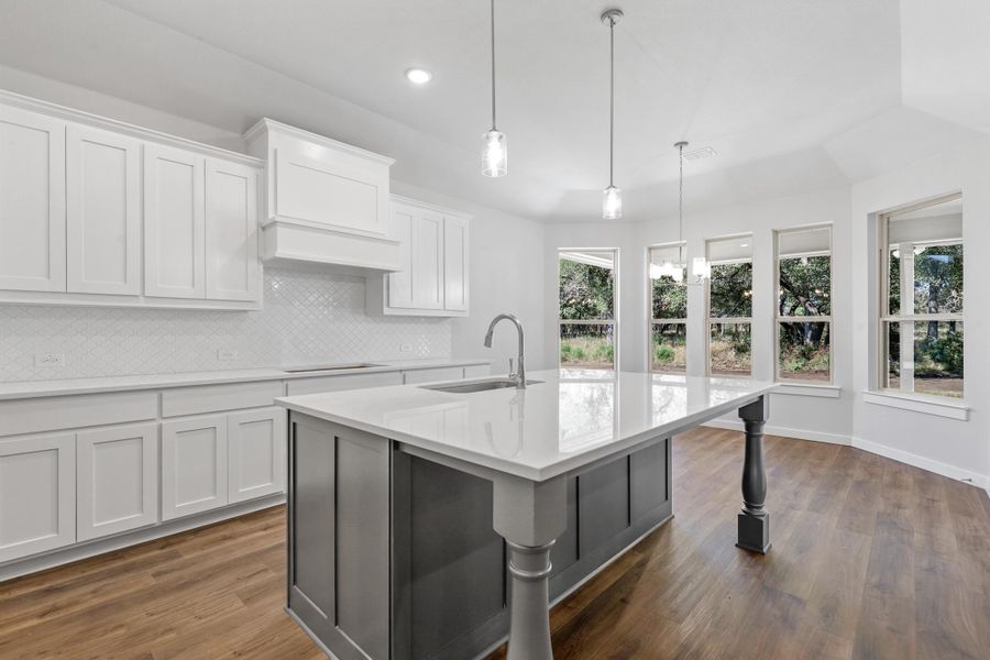 Representative furnished interior of a home built from the McKinley V by Cheldan Homes in Arbor Oaks, Boyd (Image 19).