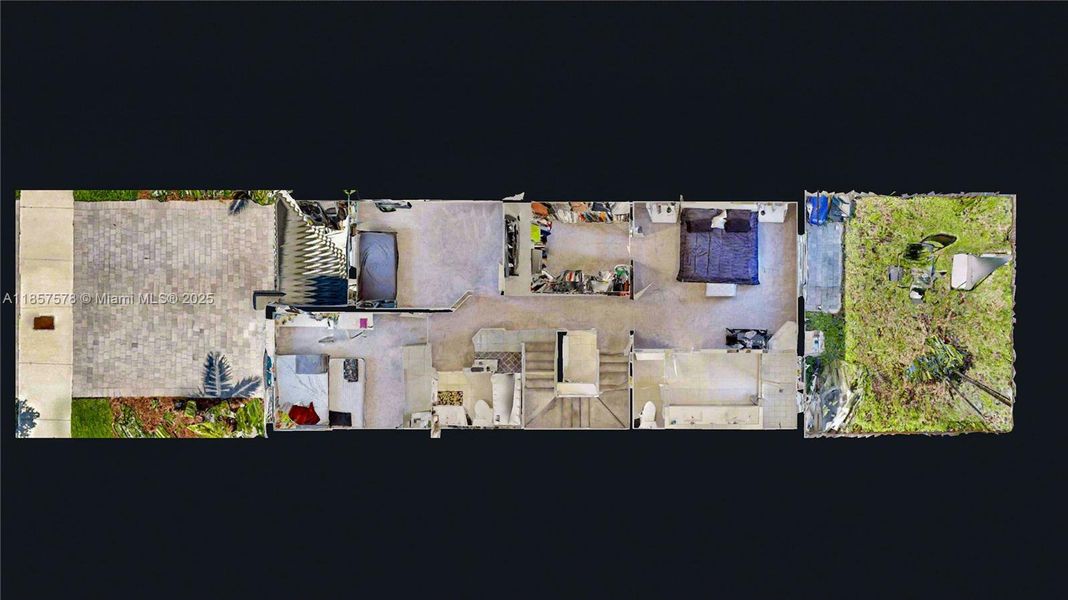 2D floor plan layout of this home in , Homestead, FL (Image 3).