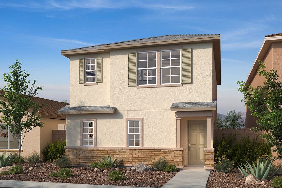 Exterior C with masonry Exterior C with masonry