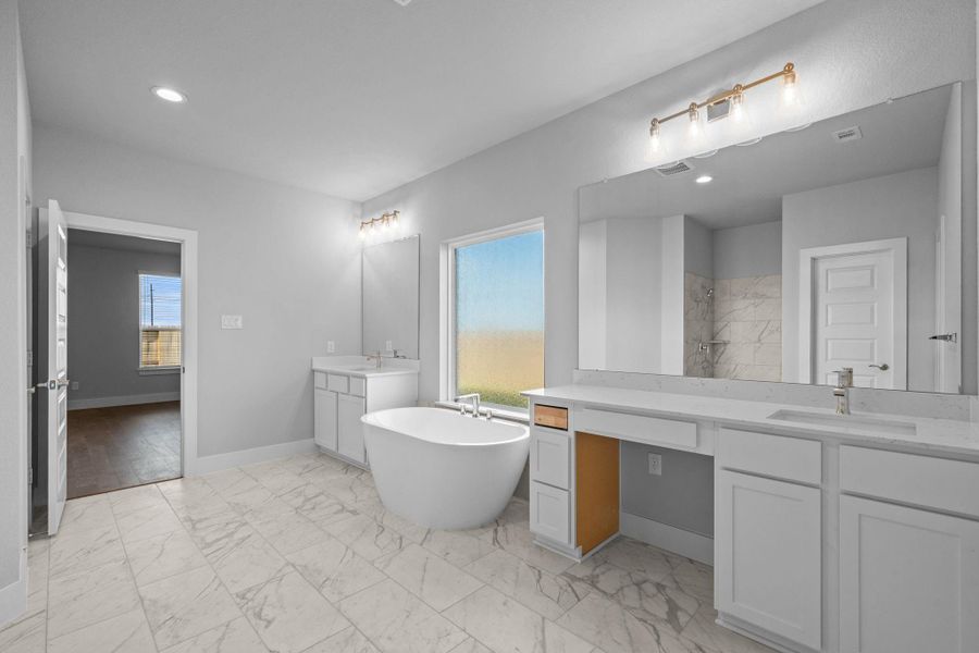 Furnished interior view inside a new home in Beacon Hill, Waller (Image 6).