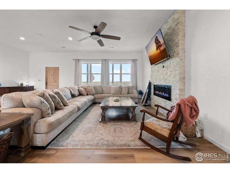 Furnished interior view inside a new home in , Weldona (Image 28).