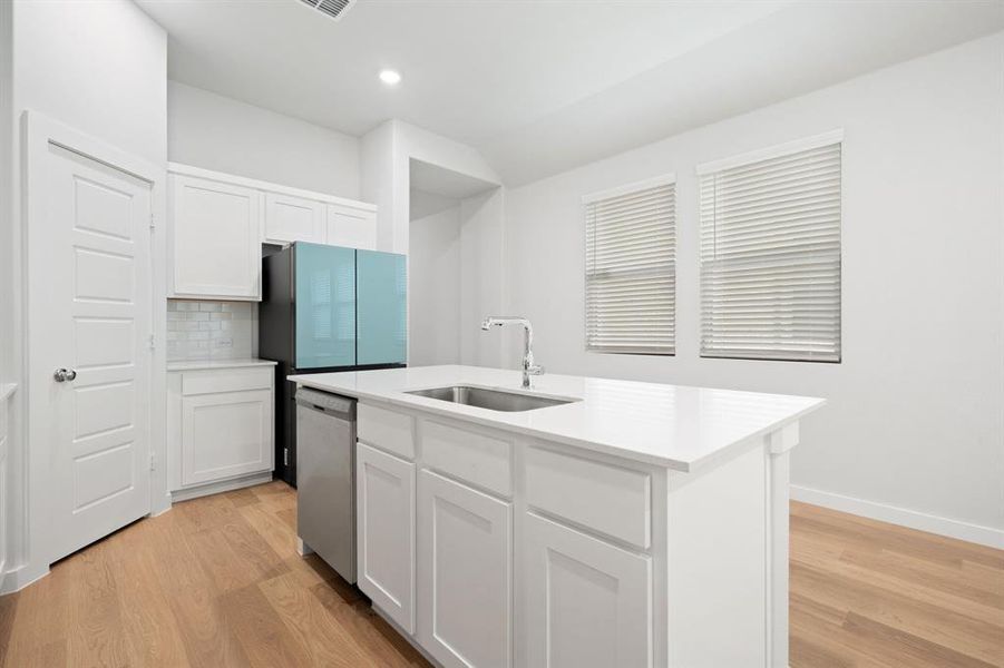 Furnished interior view inside a new home in , Princeton (Image 9).