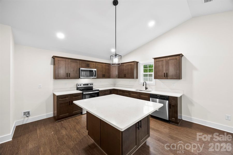 Furnished interior view inside a new home in , Albemarle (Image 11).