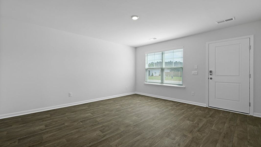 Representative unfurnished interior of a home built from the BRANDON by D.R. Horton in Evergreen, Holly Hill (Image 14).