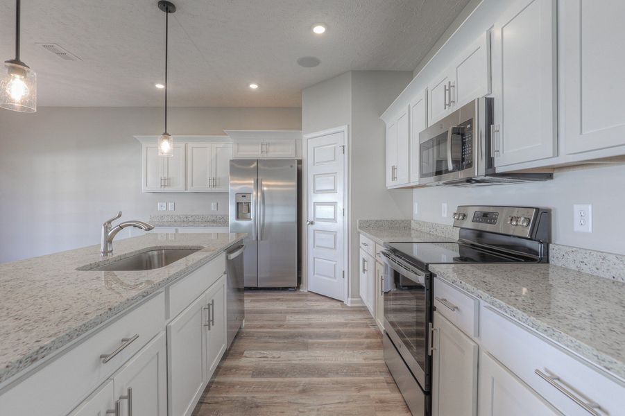 Furnished interior view inside a new home in Fox Run, Manchester (Image 7). Furnished interior view inside a new home in Fox Run, Manchester (Image 7).
