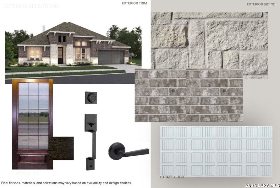 Sample of building materials used in homes in Megan's Landing, Castroville (Image 7). Sample of building materials used in homes in Megan's Landing, Castroville (Image 7).