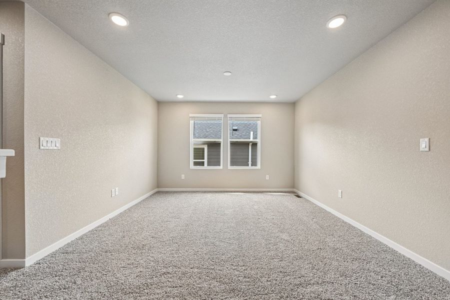 Spacious, unfurnished interior of a new home in Ridge at Lorson Ranch, Colorado Springs (Image 35). Spacious, unfurnished interior of a new home in Ridge at Lorson Ranch, Colorado Springs (Image 35).