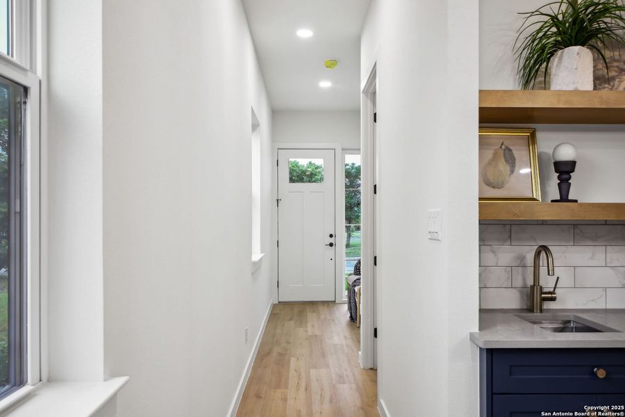 Furnished interior view inside a new home in , San Antonio (Image 45).