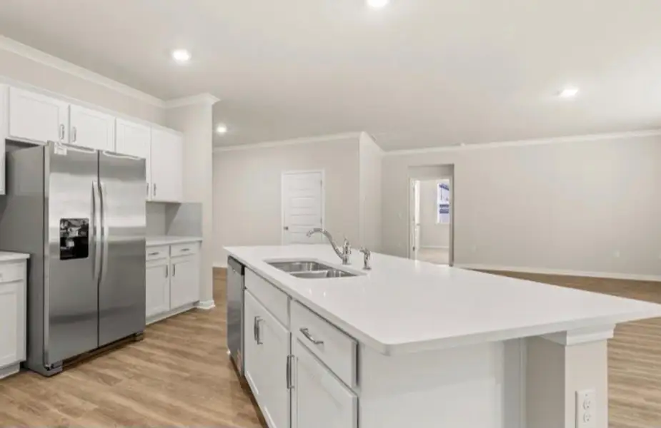 Furnished interior view inside a new home in Bridle Creek, Locust Grove (Image 3).