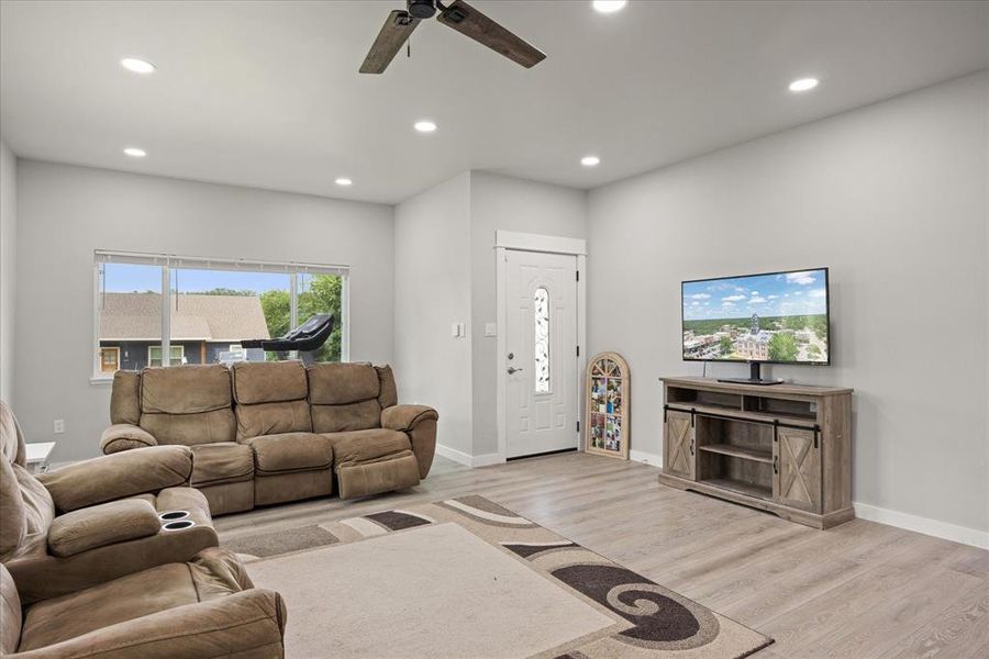 Furnished interior view inside a new home in , Granbury (Image 13).