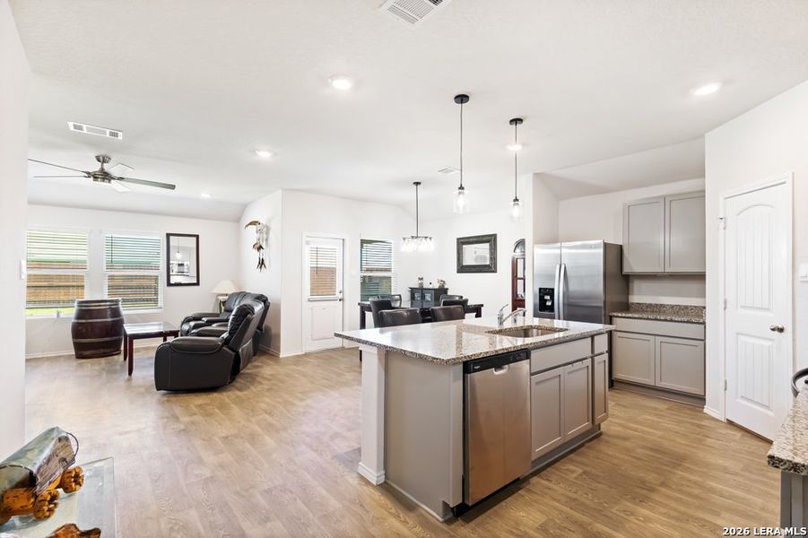 Furnished interior view inside a new home in Swenson Heights, Seguin (Image 28).