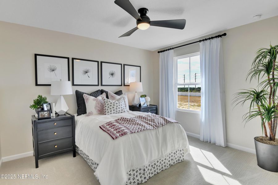 Furnished interior view inside a new home in , Fernandina Beach (Image 4).