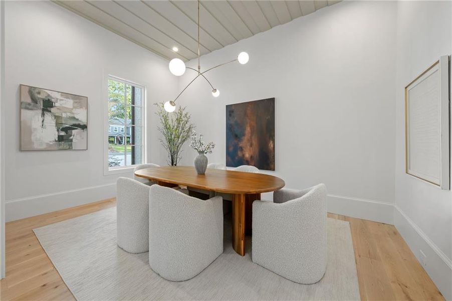 Furnished interior view inside a new home in , Atlanta (Image 14). Furnished interior view inside a new home in , Atlanta (Image 14).