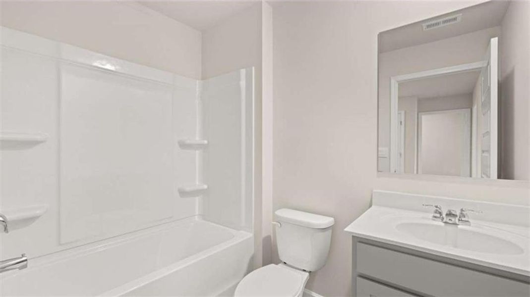 Furnished interior view inside a new home in Echo Glen, Stockbridge (Image 13).