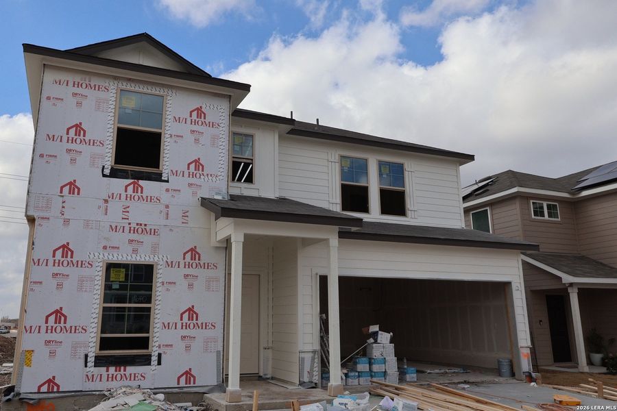 In-progress construction of a new home in Meadows at Clear Springs, New Braunfels, TX (Image 19).