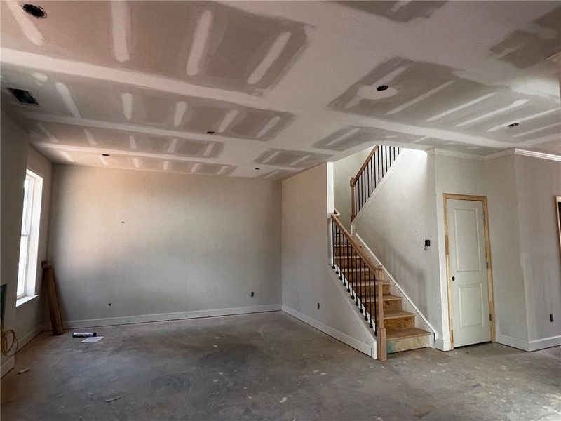 In-progress construction of a new home in Hickory Heights, Acworth, GA (Image 51).