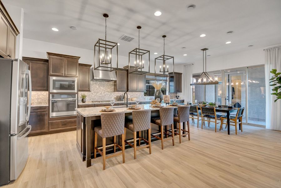 Furnished interior view inside a new home in Palo Verde at North Creek, Queen Creek (Image 17).