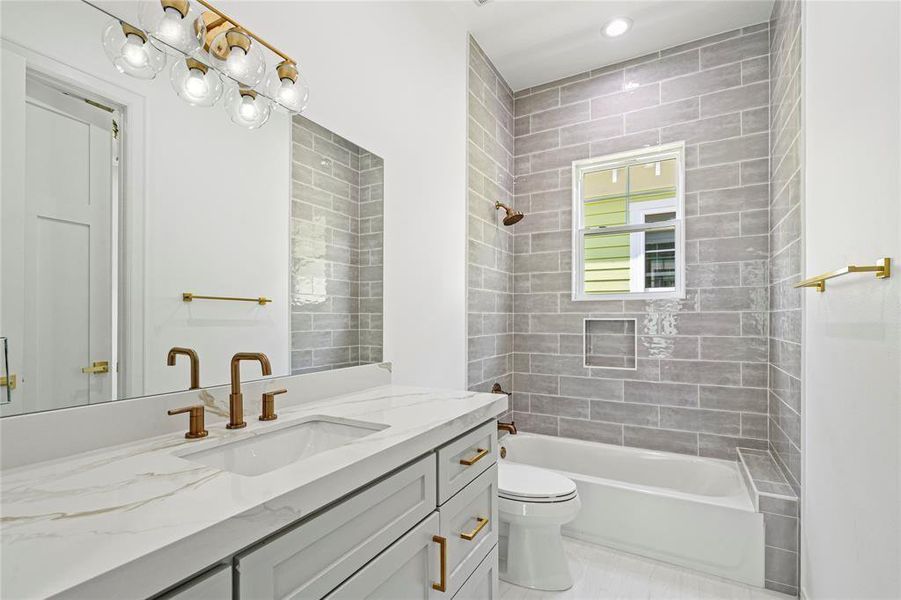 Furnished interior view inside a new home in , Galveston (Image 5).