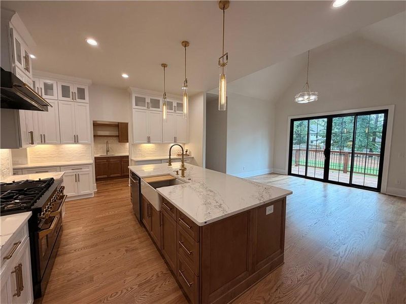 Furnished interior view inside a new home in , Marietta (Image 11).