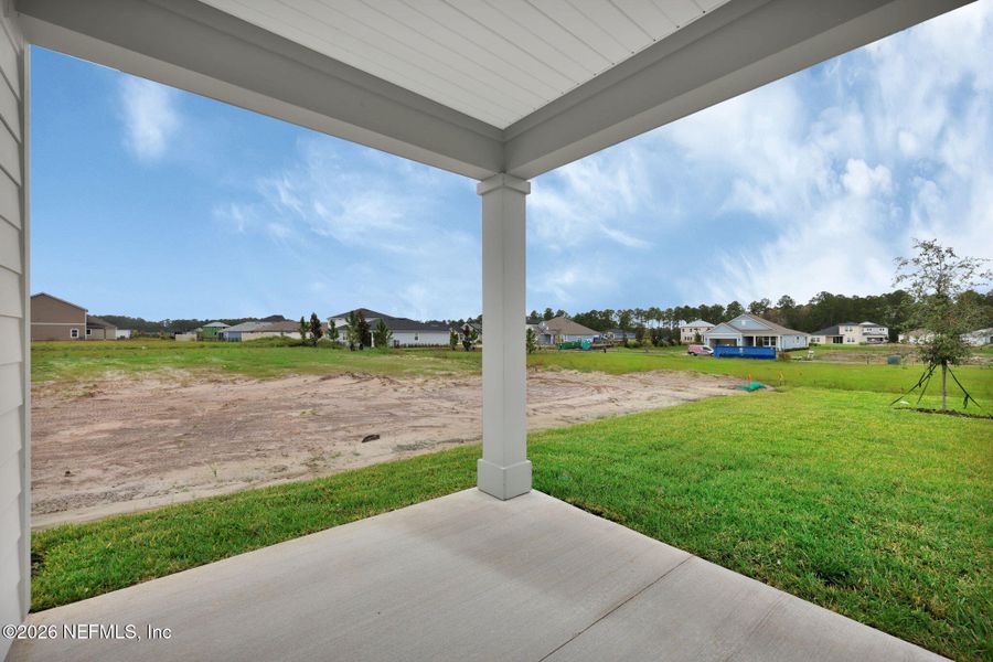 Exterior details and patio area of a home in Hyland Trail, Green Cove Springs (Image 25). Exterior details and patio area of a home in Hyland Trail, Green Cove Springs (Image 25).
