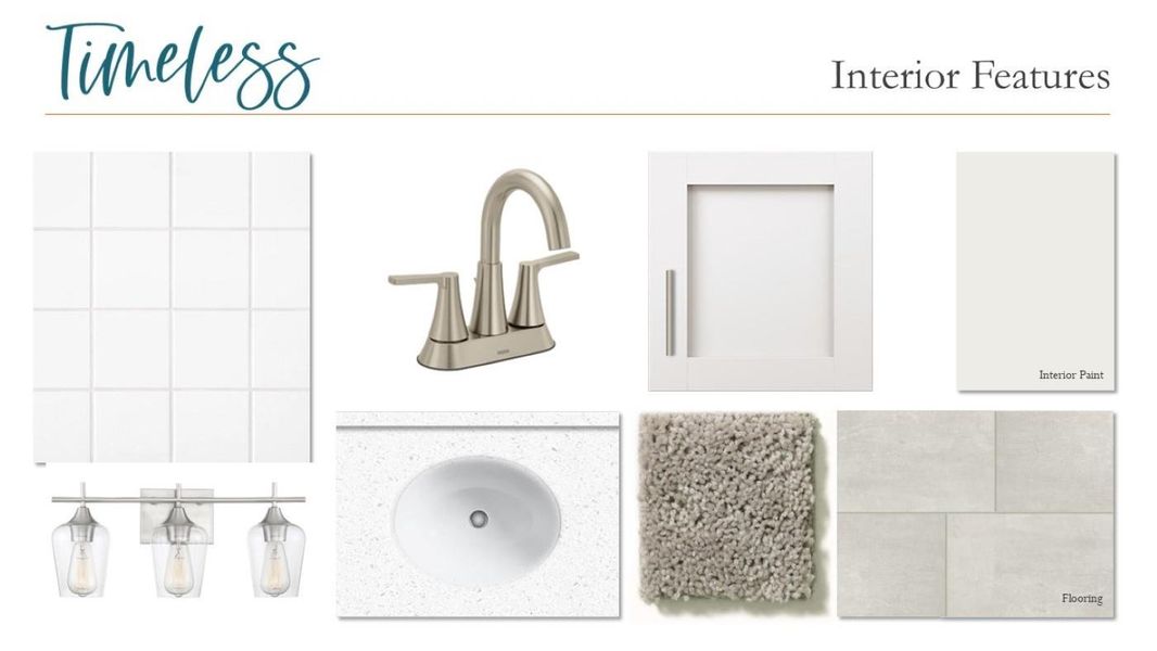 Sample of building materials used in homes in Cedar Pointe, Crosby (Image 15).