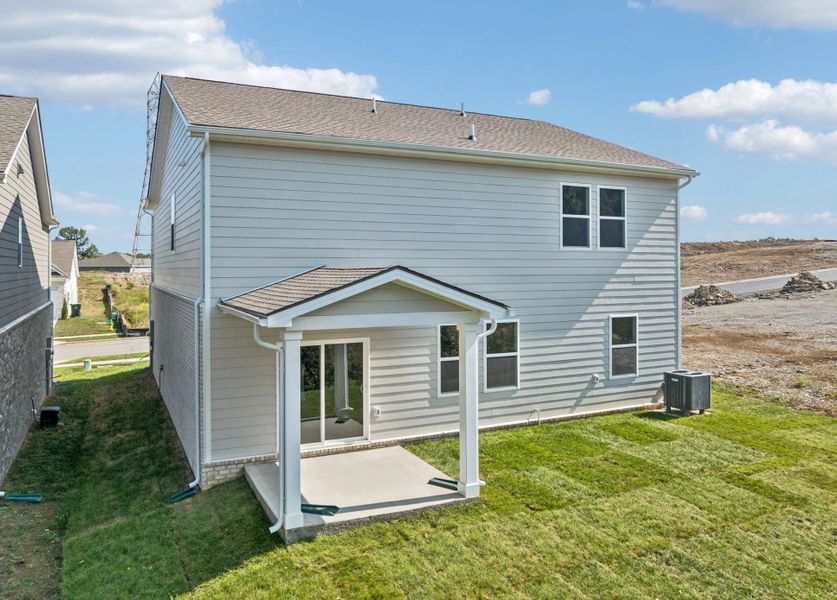 Front exterior of a new home in Cades Bluff, Lebanon, TN, highlighting curb appeal (Image 23).