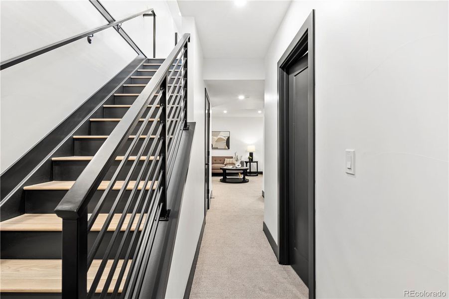 Basement landing