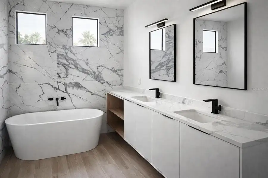 Furnished interior view inside a new home in , Port Charlotte (Image 4).