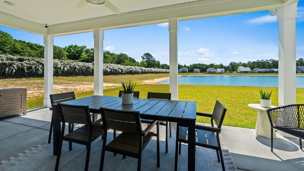 Representative furnished interior of a home built from the Lighthouse by DRB Homes in Chestnut Farms, Longs (Image 7).