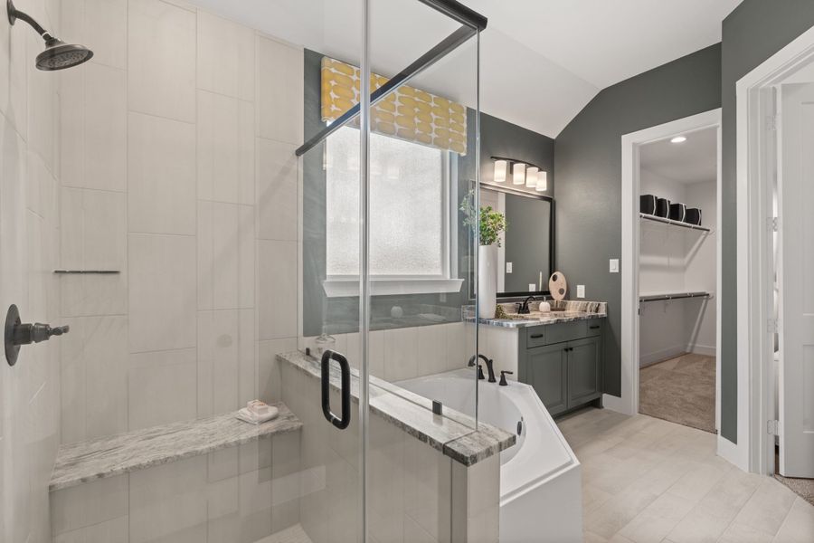 Furnished interior view inside a new home in The Highlands, Porter (Image 5). Furnished interior view inside a new home in The Highlands, Porter (Image 5).