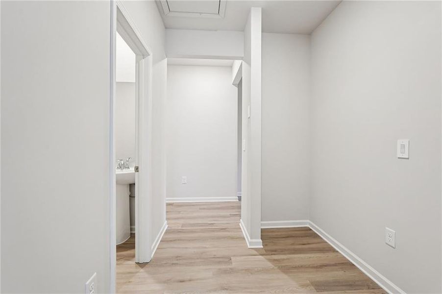 Spacious, unfurnished interior of a new home in Westmont Preserve, Powder Springs (Image 38). Spacious, unfurnished interior of a new home in Westmont Preserve, Powder Springs (Image 38).