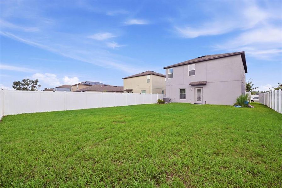 Exterior details and patio area of a home in , Zephyrhills (Image 31).