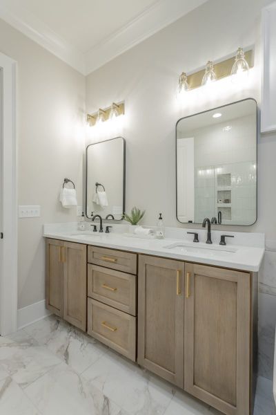 Representative furnished interior of a home built from the Winterbrook A by Riverstone Construction, LLC in Jasper Highlands, Guild (Image 24).