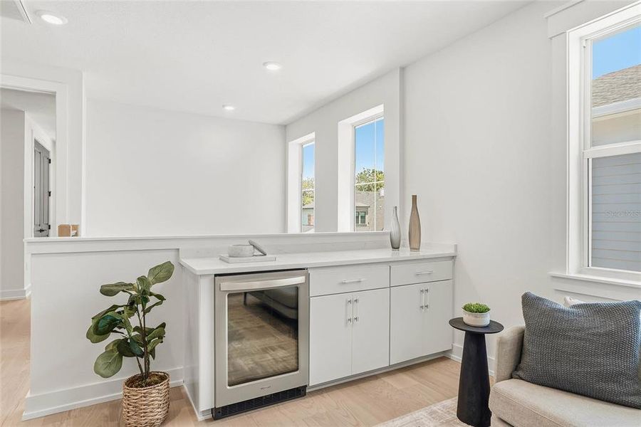 Furnished interior view inside a new home in , Tampa (Image 43).
