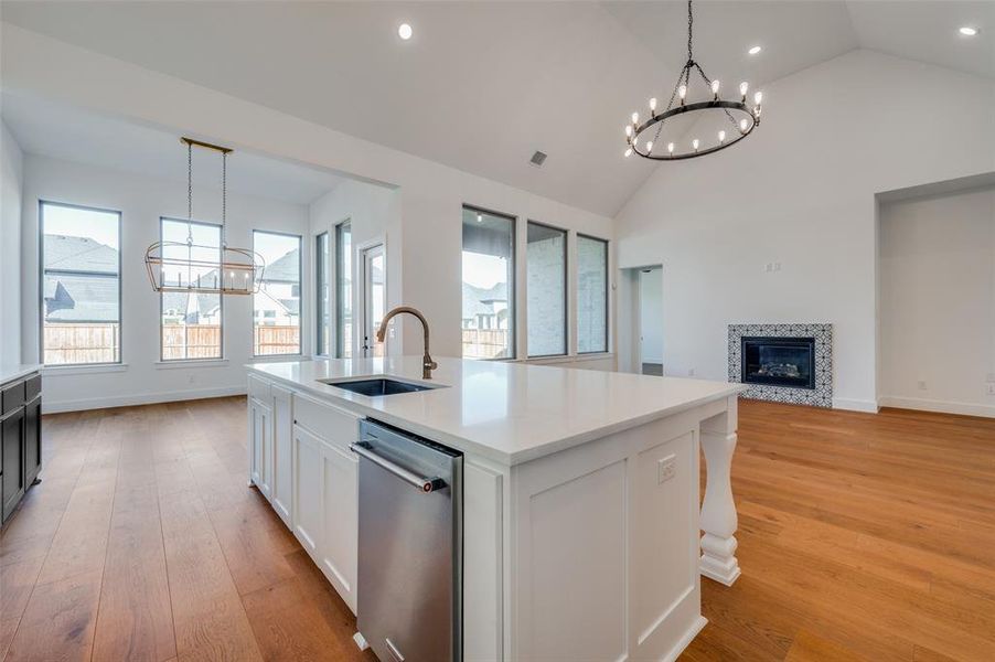 Furnished interior view inside a new home in , Prosper (Image 9). Furnished interior view inside a new home in , Prosper (Image 9).