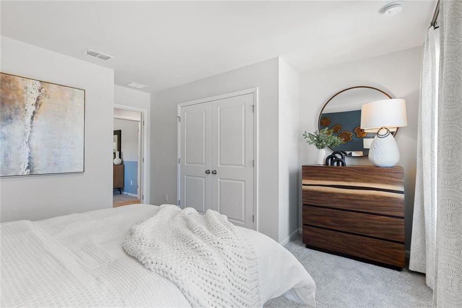 Furnished interior view inside a new home in Kingsley Creek, Lithonia (Image 14).