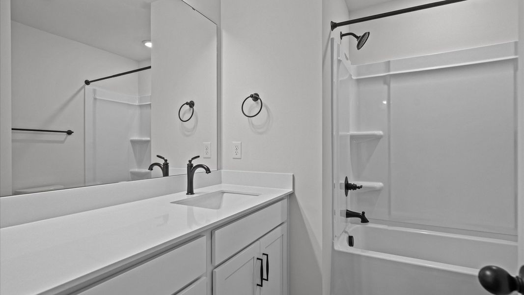 Furnished interior view inside a new home in Ransdell Pointe, Spartanburg (Image 13).