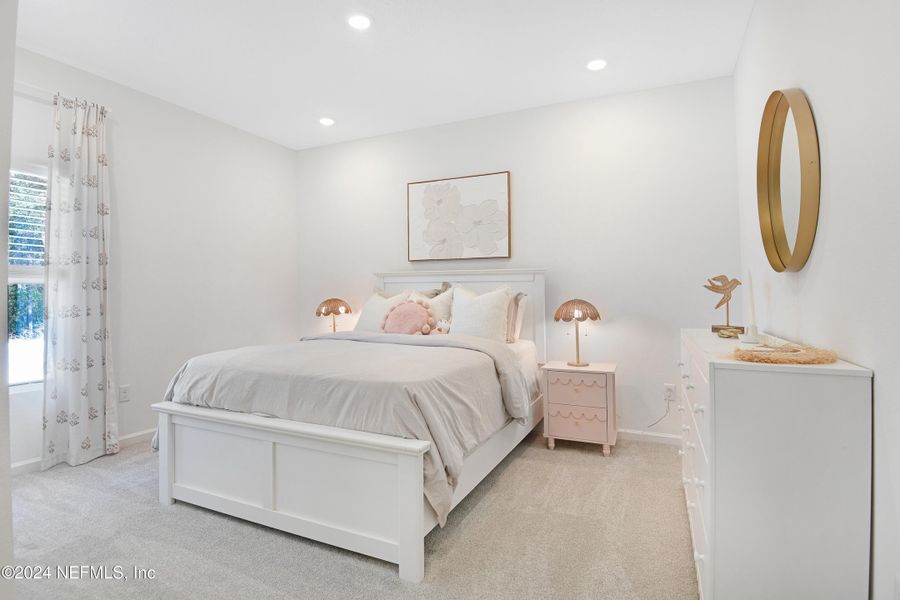 Furnished interior view inside a new home in , Jacksonville (Image 18).