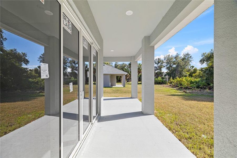 Exterior details and patio area of a home in , North Port (Image 3). Exterior details and patio area of a home in , North Port (Image 3).