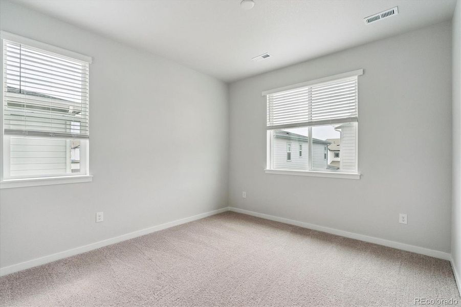 Spacious, unfurnished interior of a new home in Paired Homes at Alder Creek, Parker (Image 12). Spacious, unfurnished interior of a new home in Paired Homes at Alder Creek, Parker (Image 12).