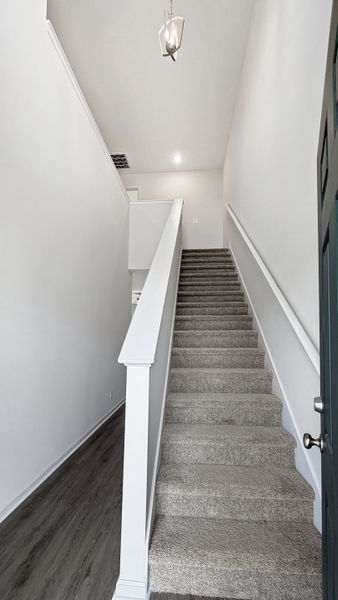 Representative unfurnished interior of a home built from the The Stacy by RTS Homes in Lakeside at Fifteen West, Hinesville (Image 14).